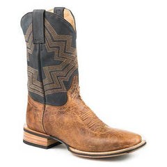 Men's Stetson Goddard  Tru-X System Leather Boots Handcrafted Brown