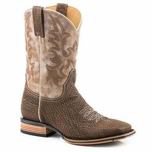Stetson Obadiah Tru-x System Bullhide Boots für Herren, handgefertigt, Braun