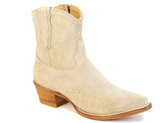 Women's Stetson Clara Leather Boots Handcrafted Tan