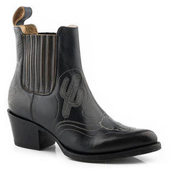 Women's Stetson Sedona Boots Handcrafted Black