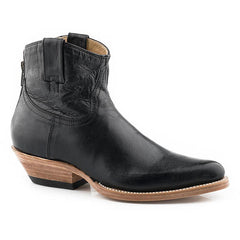 Women's Stetson Nellie Boots Handcrafted Black