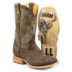 Men's Tin Haul Take No Bull Boots With Do No Harm Sole Handcrafted Brown