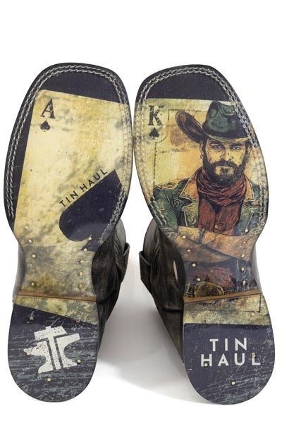 Herren Tin Haul Twenty-One Stiefel mit Gambler Winning Sohle Handarbeit