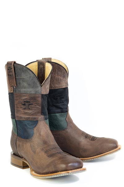 Herren Tin Haul Blocks Stiefel mit Running Wild Sohle Handarbeit