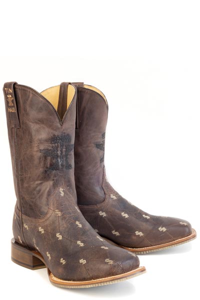 Herren Tin Haul Stars and Stripes Stiefel mit Freedom Isn't Free Sohle Handgefertigt