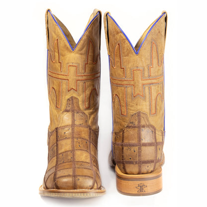 Men's Tin Haul Gridlock Boots With Herding Sole Handmade Brown