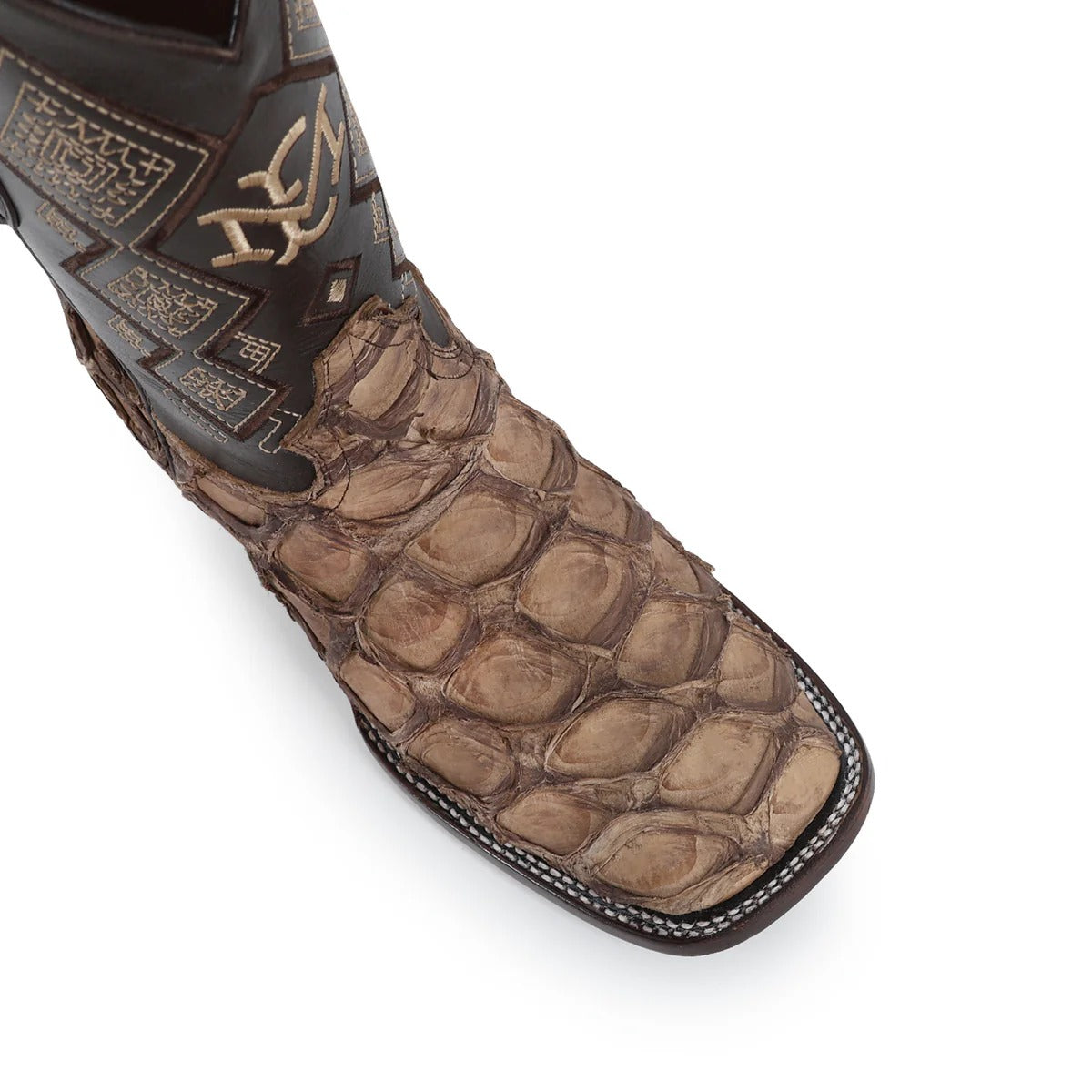 Men's El Malcreado Pirarucu Fish Exotic Boots Handmade