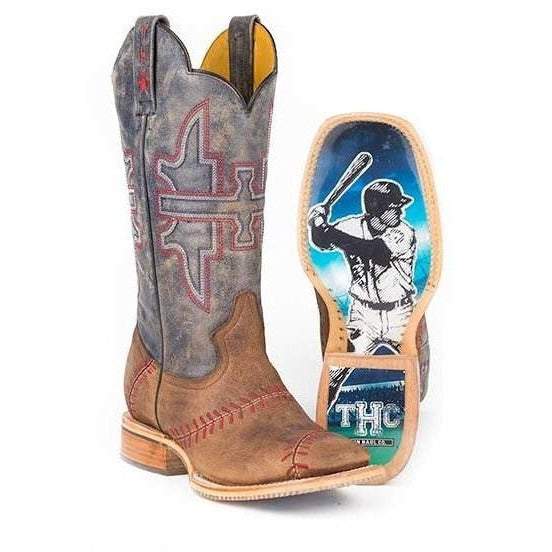 Tin Haul Slugger Boots für Herren mit Field of Dreams-Sohle, handgefertigt, Hellbraun