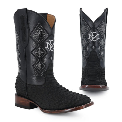 Men's El Malcreado Python Exotic Boots Handmade