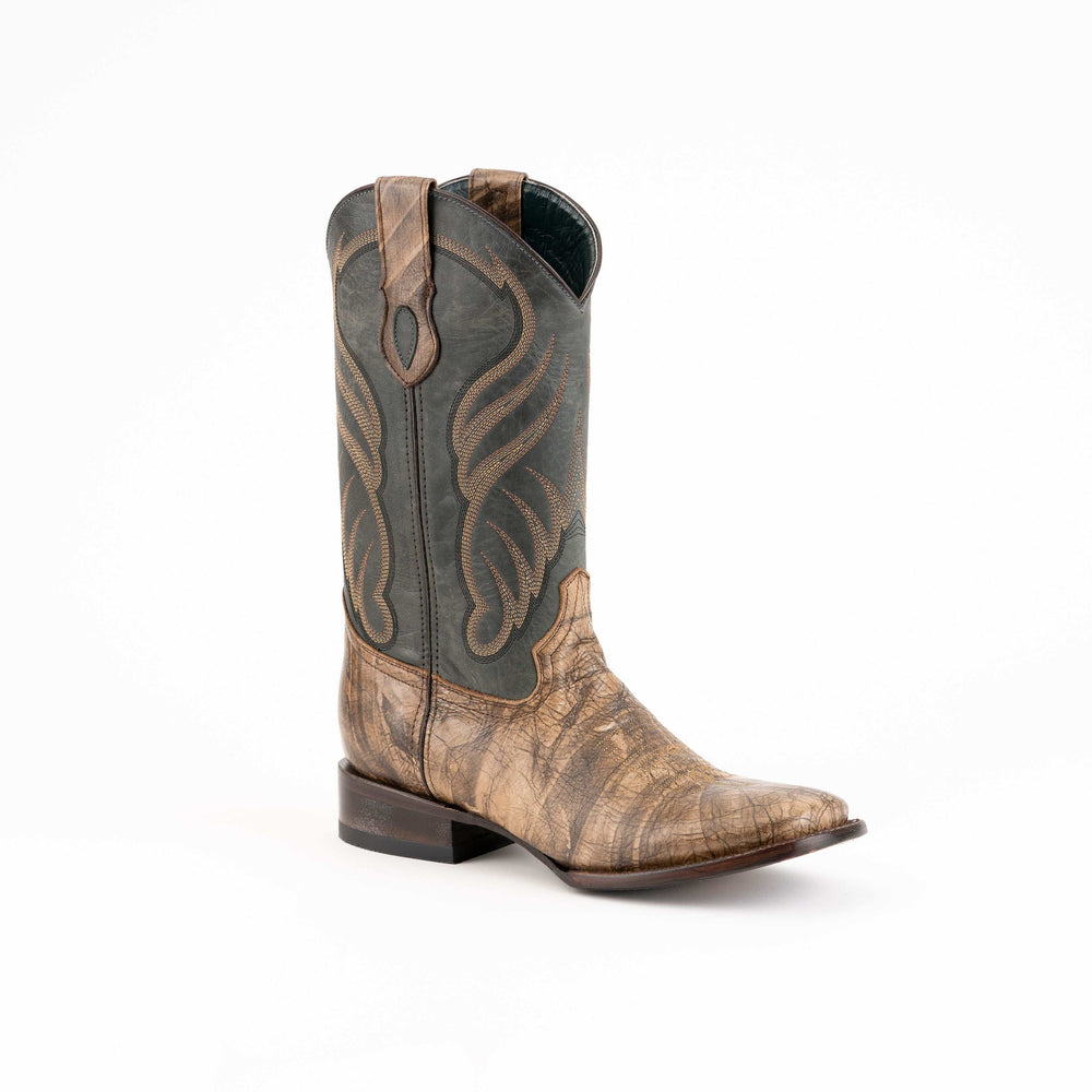 Botas de piel Hunter Ferrini para hombre, hechas a mano, de roble