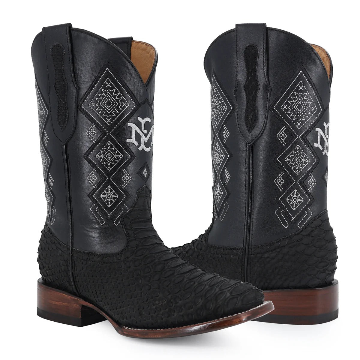 Men's El Malcreado Python Exotic Boots Handmade