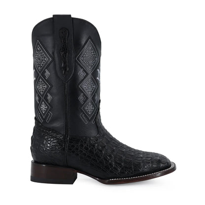 Men's El Malcreado Caiman Hornback Exotic Boots Handmade