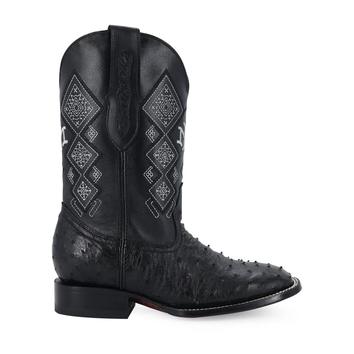 Men's El Malcreado Full Quill Ostrich Exotic Boots Handmade