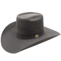 Granite Gray 100x Wool Felt Cowboy Hat 4