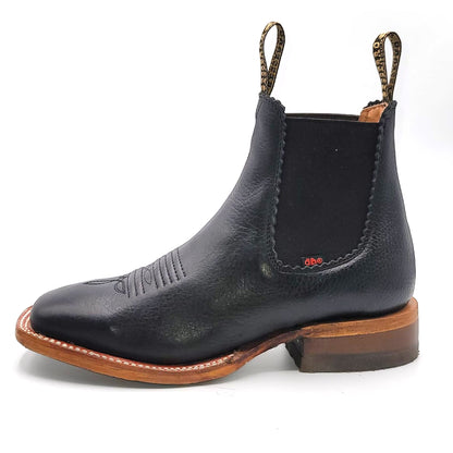 Herren Besserro Botines Charro Botin Stiefel Handgefertigtes Echtleder