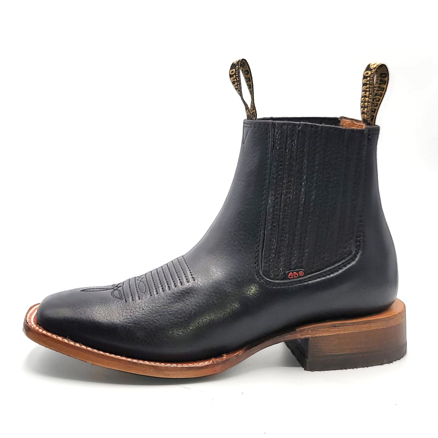 Botines Charros Besserro para Hombre Botines Botines de Cuero Genuino Hechos a Mano