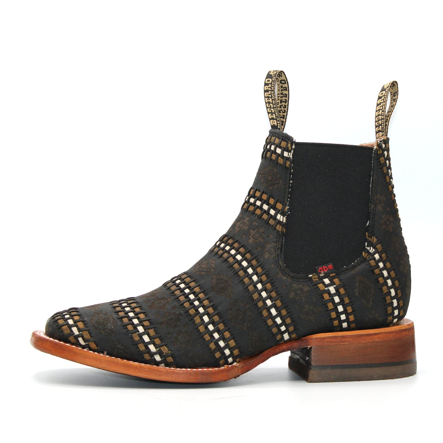 Botines Charros Besserro para Hombre Botines Botines de Cuero Genuino Hechos a Mano