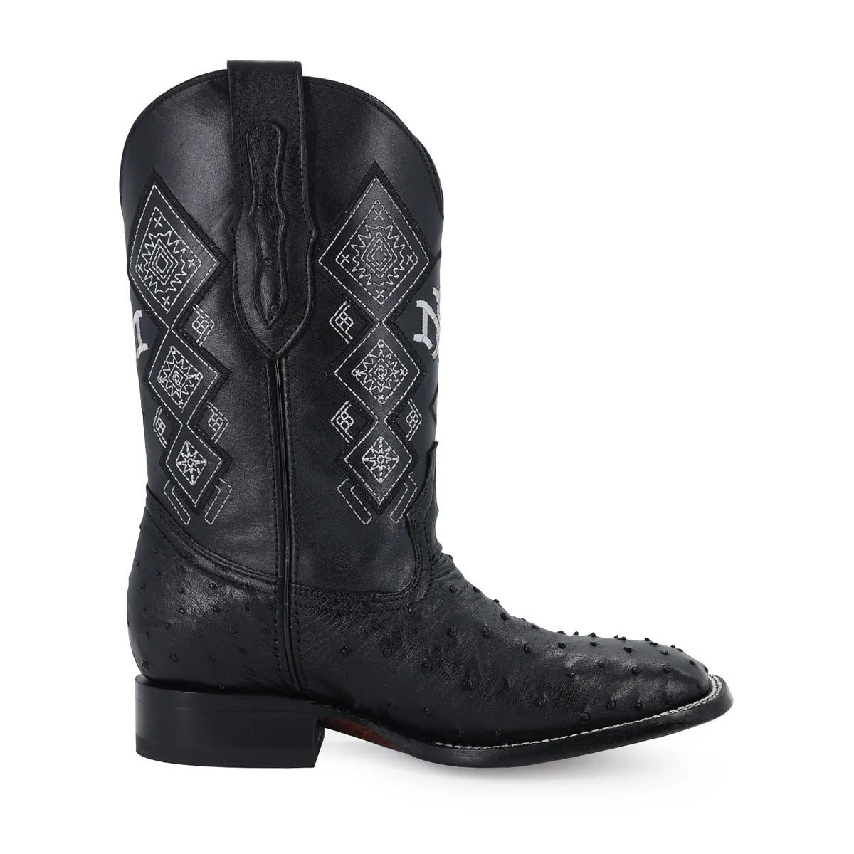 Men's El Malcreado Full Quill Ostrich Exotic Boots Handmade