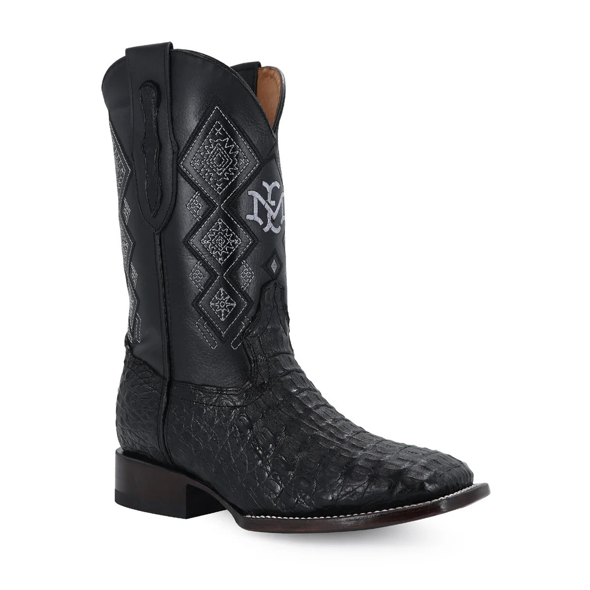 Men's El Malcreado Caiman Hornback Exotic Boots Handmade