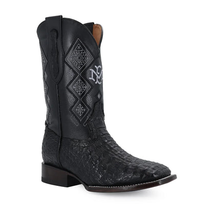 Men's El Malcreado Caiman Hornback Exotic Boots Handmade