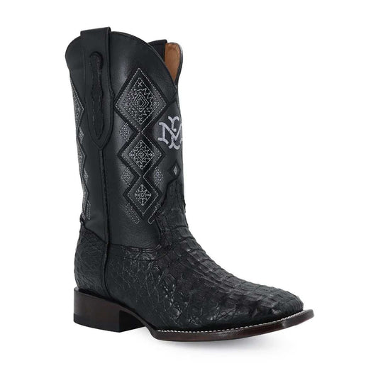 Men's El Malcreado Caiman Hornback Exotic Boots handmade with genuine leather and premium craftsmanship
