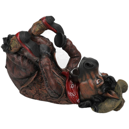 Tough1 Weinflaschenhalter mit Cowboy-Pferd