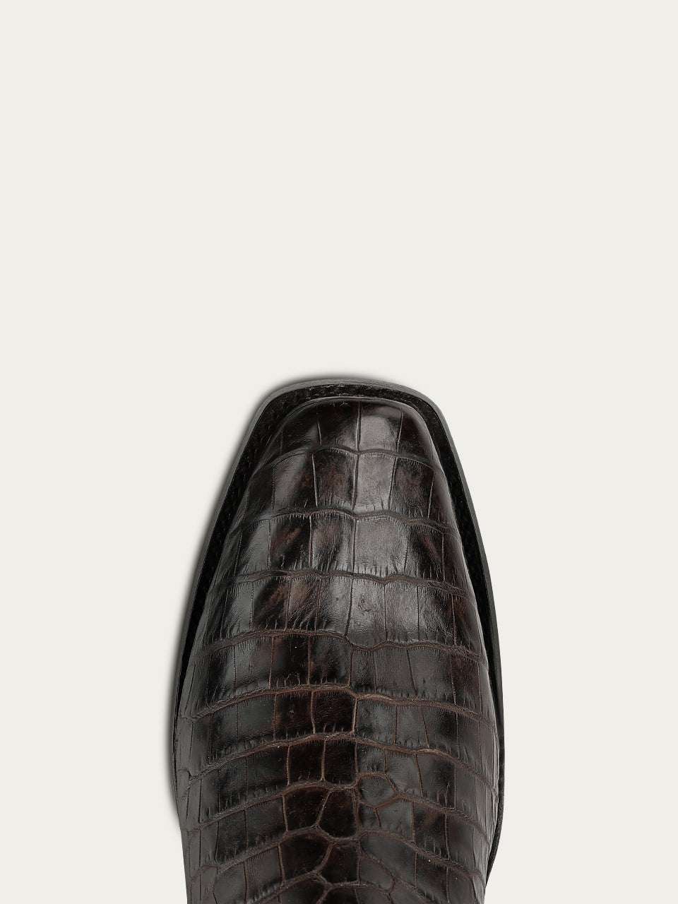Men's Corral Honey Genuine Alligator Boots with Tooled & Handwoven