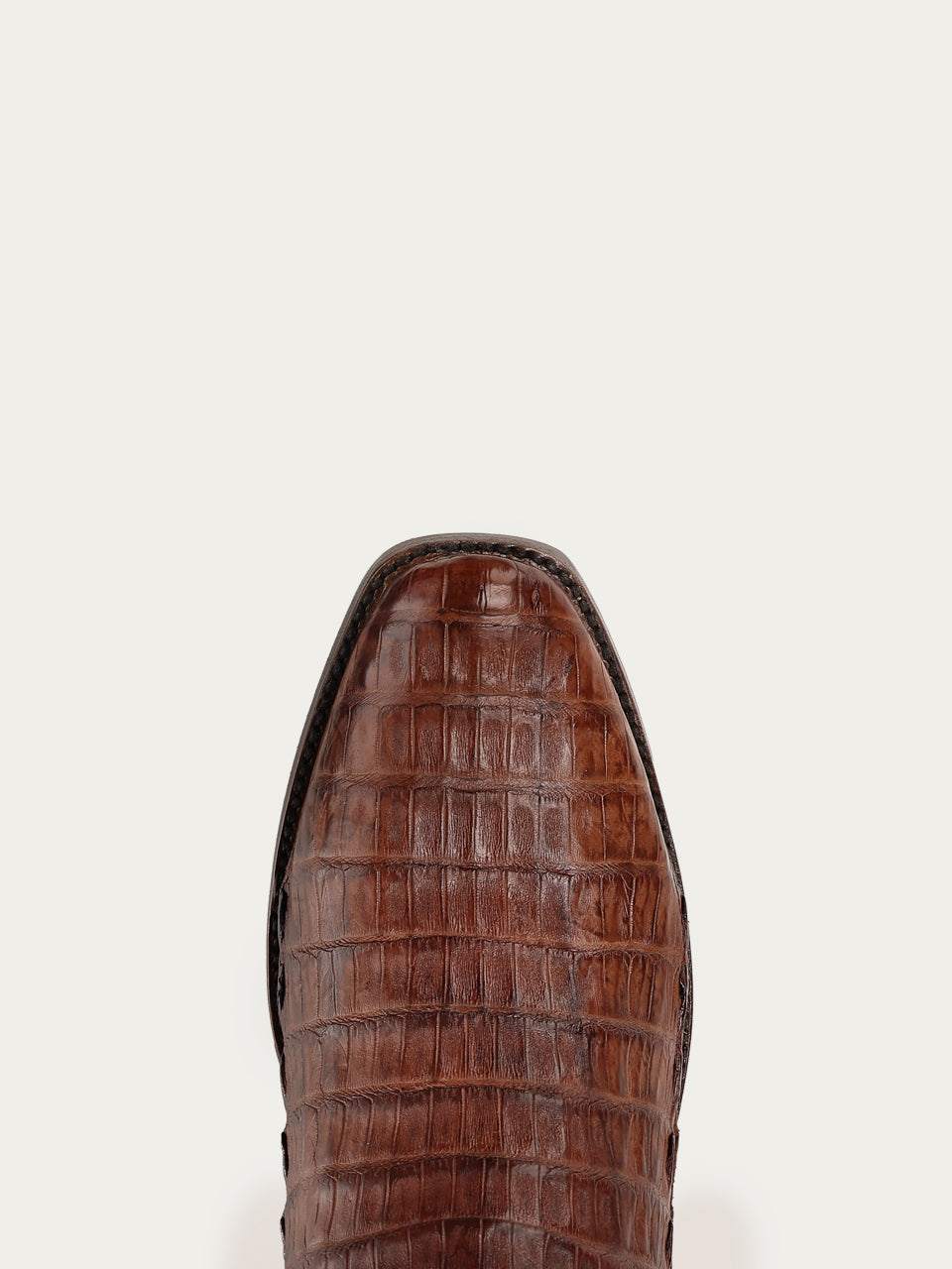 Men's Corral Honey Genuine Caiman Boots with Inlay & Embroidery & Woven