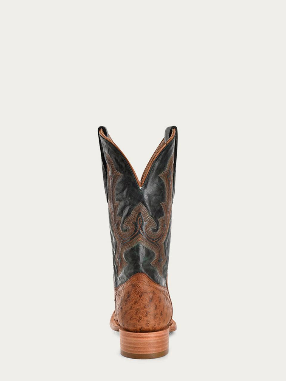 Men's Corral Tan Boots with Embroidery