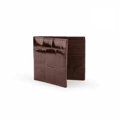 Ferrini Alligator Hipster Wallet Nicotine