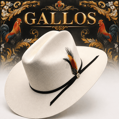 Hooch Hats Straw Cowboy Hat Telar 1x1 1000X Gallos Edition – Sinaloa Style Western Hat