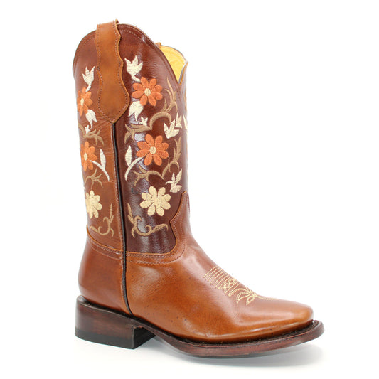 Women's Hooch Leather Western Boots Handmade