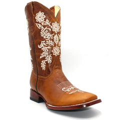Women's Hooch Leather Western Boots Handmade