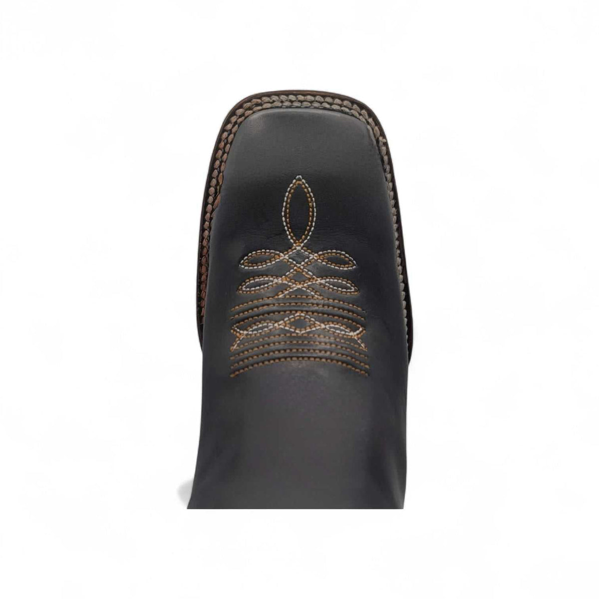 Botines Charros Botines Hombre Hooch Botines Cuero Genuino Hechos A Mano Negro