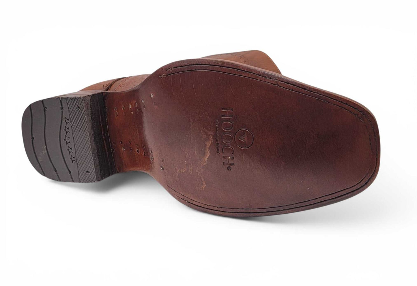 Hooch Boots Mens Dubai Toe Privo Leather Boots Honey – Genuine Leather Western Boots