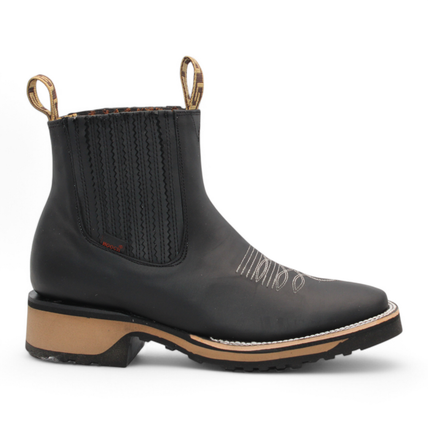 Men's Hooch Western Boots Handmade Double Density Rubber Sole