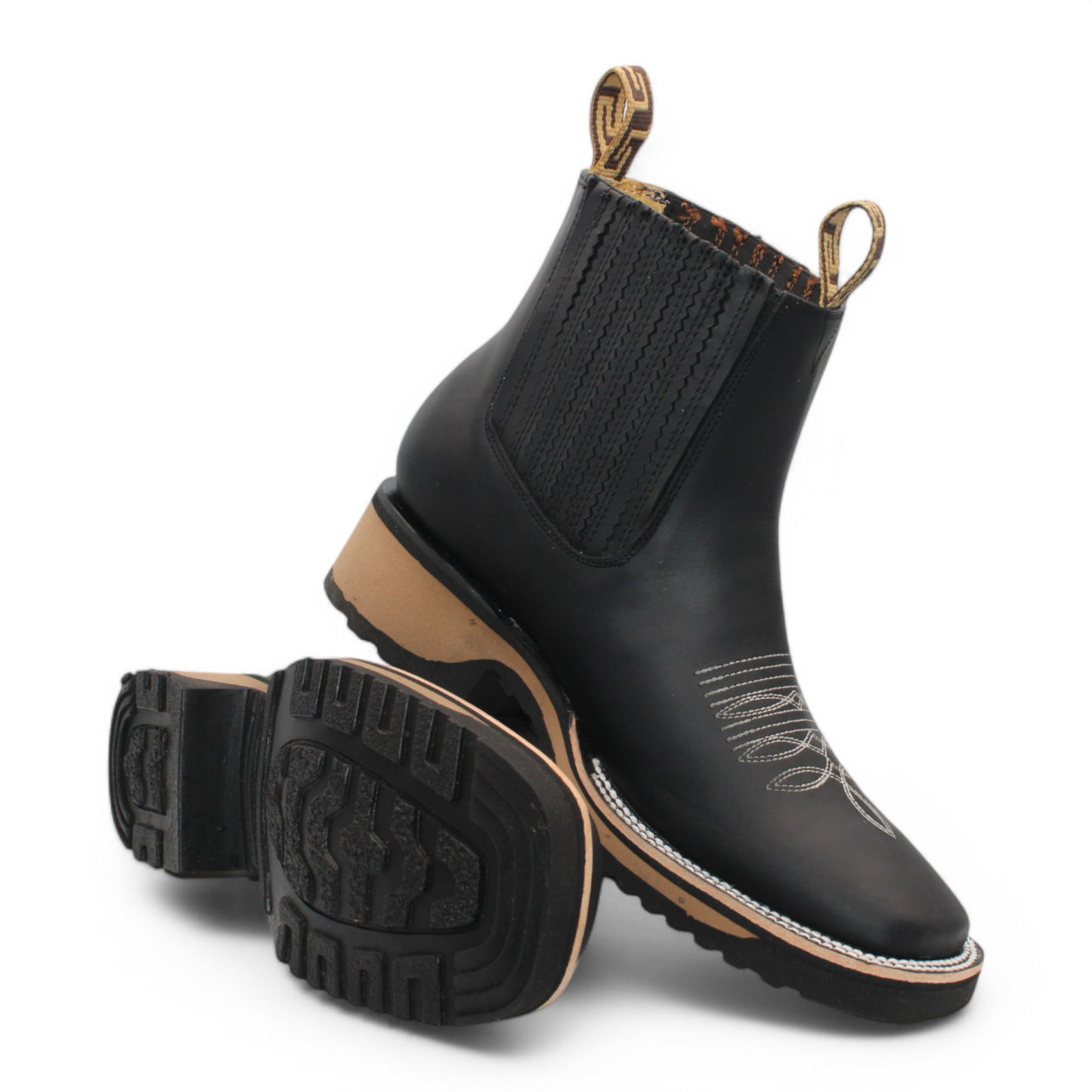 Men's Hooch Western Boots Handmade Double Density Rubber Sole