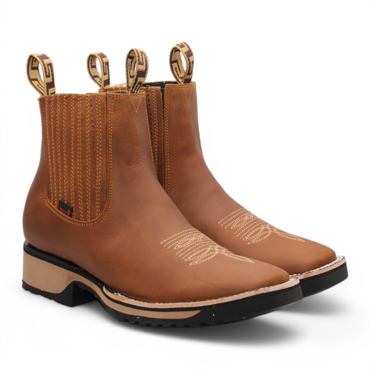 Men's Hooch Western Boots Handmade Double Density Rubber Sole