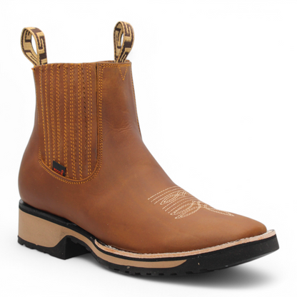 Men's Hooch Western Boots Handmade Double Density Rubber Sole