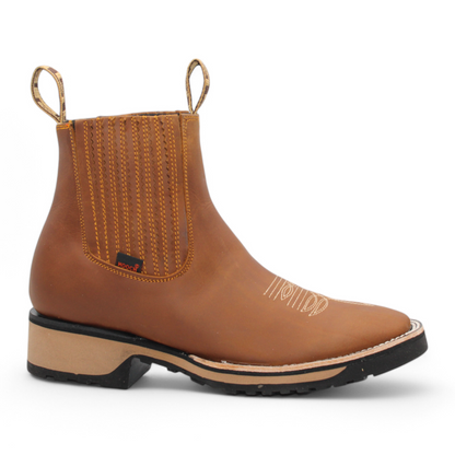 Men's Hooch Western Boots Handmade Double Density Rubber Sole