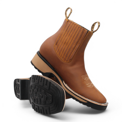 Men's Hooch Western Boots Handmade Double Density Rubber Sole