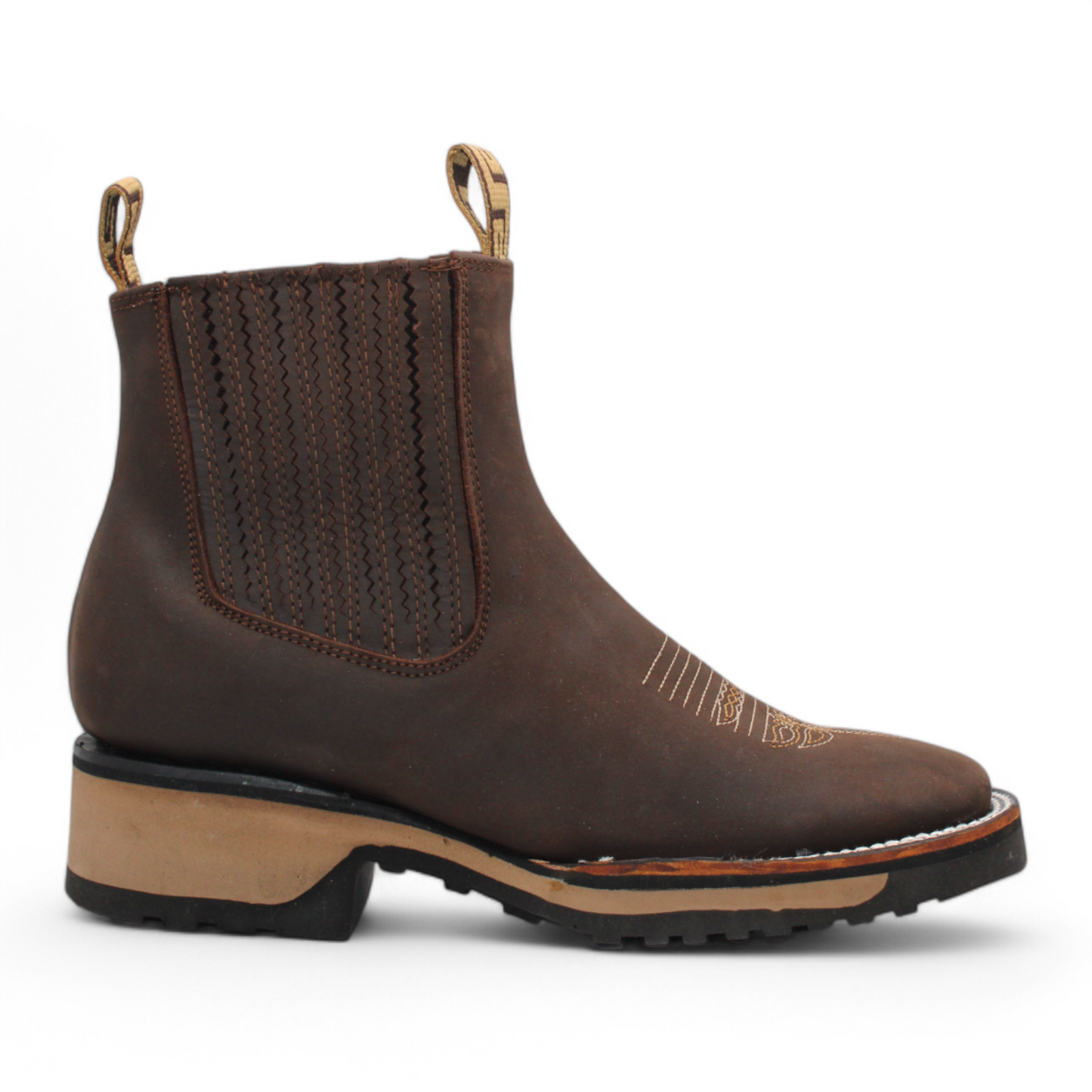Men's Hooch Western Boots Handmade Double Density Rubber Sole