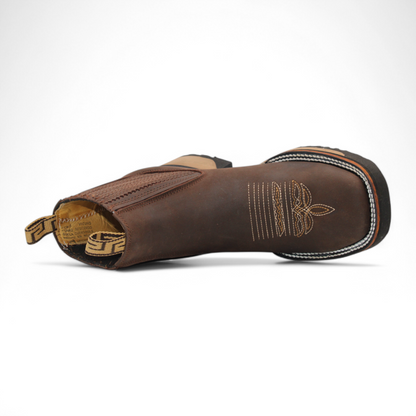 Men's Hooch Western Boots Handmade Double Density Rubber Sole