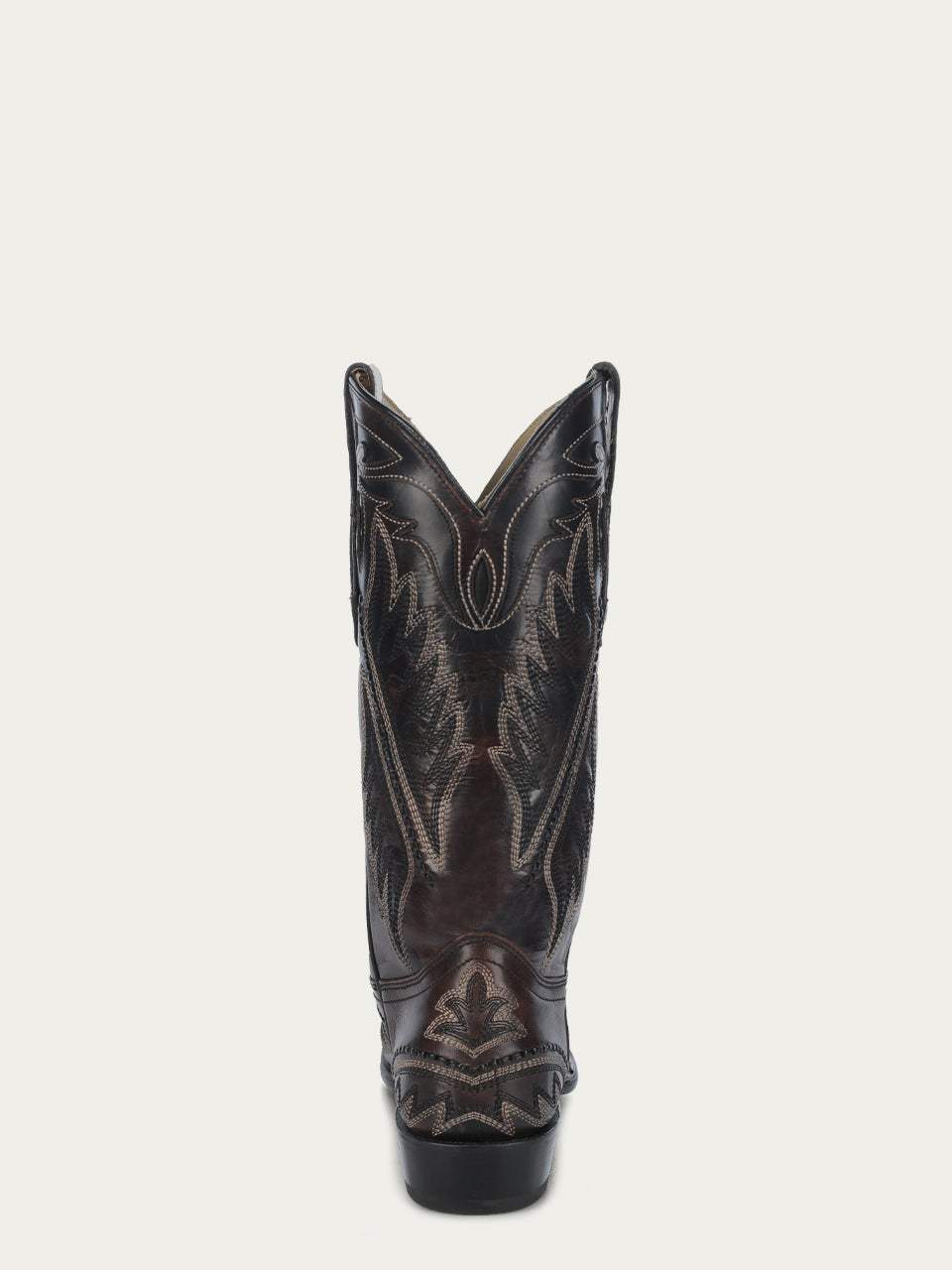 Men's Corral Brown Genuine Leather Boots with Woven Detail with Embroidery