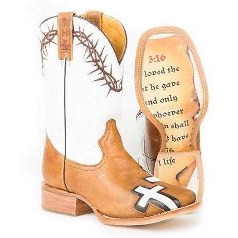Herren Tin Haul Between Two Thieves Stiefel mit 3:16 Sohle, handgefertigt, Hellbraun