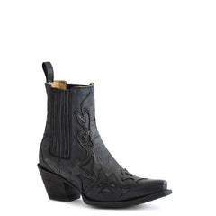 Women's Stetson Cici Boots Handcrafted Black
