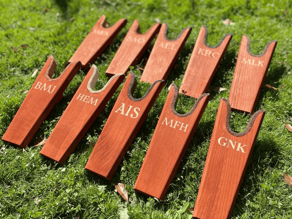 Custom Pine Wooden Boot Jacks - Medium