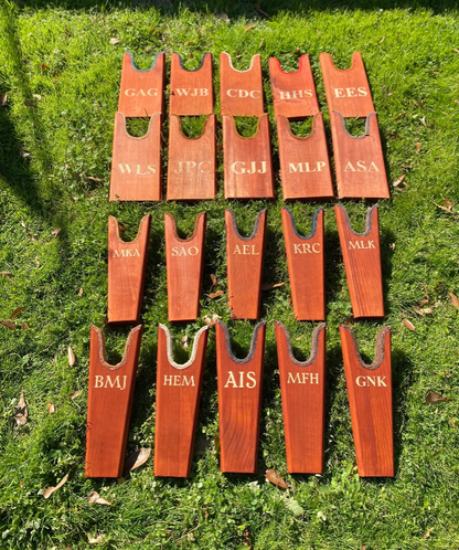 Custom Pine Wooden Boot Jacks - Large