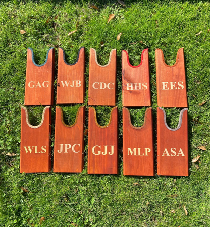 Custom Pine Wooden Boot Jacks - Large