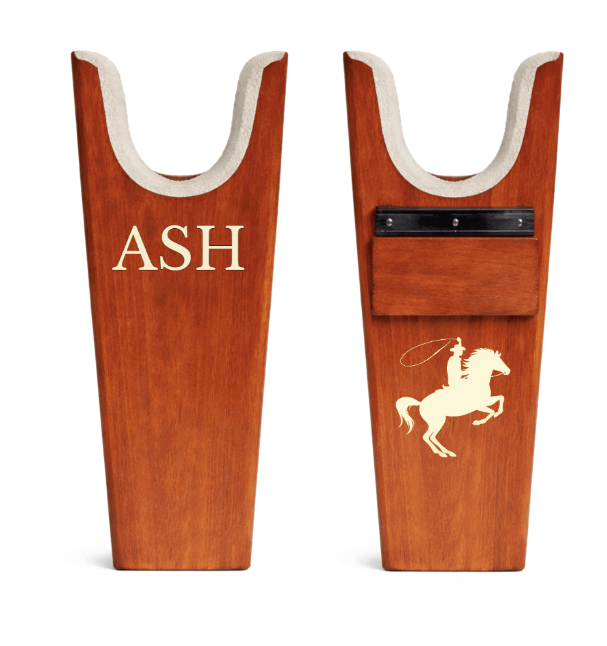 Custom Pine Wooden Boot Jacks - Medium